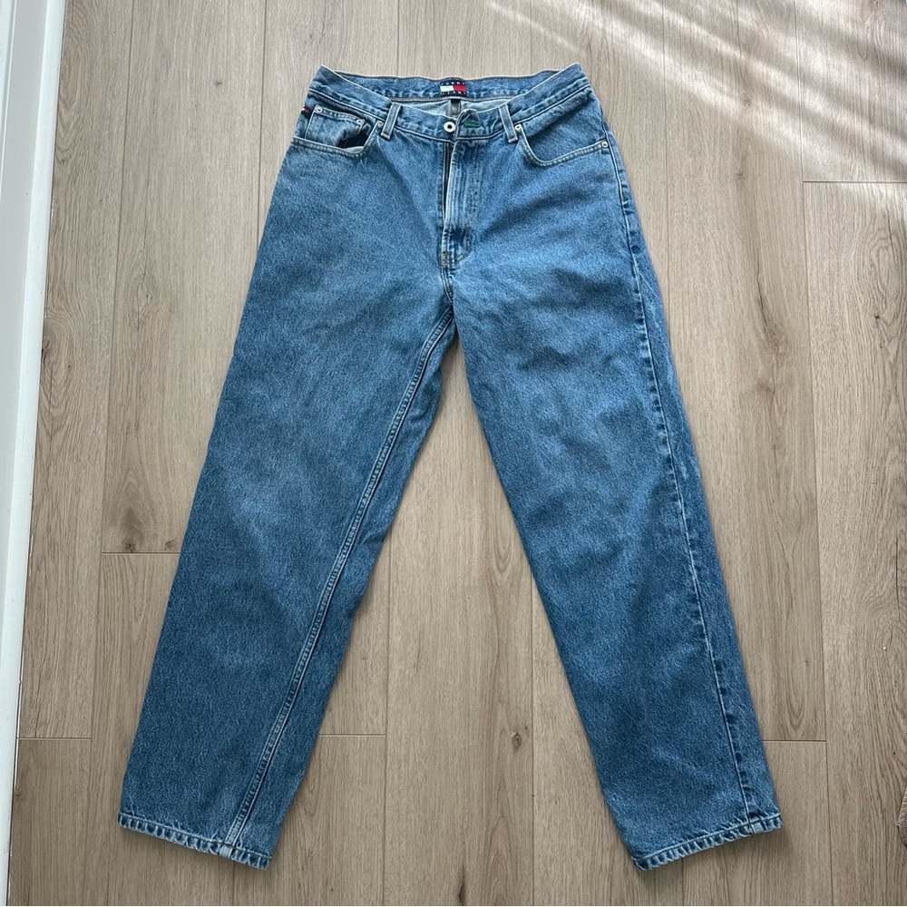 Vintage 90s Tommy Hilfiger loose denim jeans